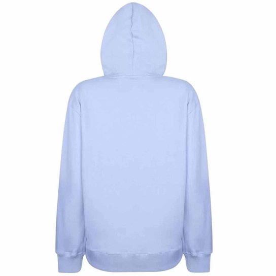 MOLETOM ESSENTIALS BASIC WT31533B-LAY - AZUL CLARO/BRANCO M