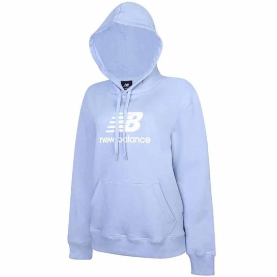 MOLETOM ESSENTIALS BASIC WT31533B-LAY - AZUL CLARO/BRANCO M