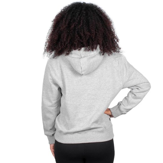 Moletom New Balance Essentials Basic Feminino Cinza