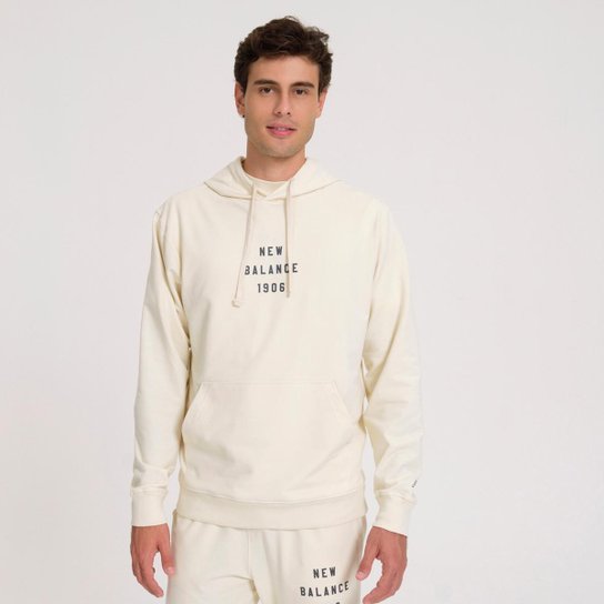 Moletom New Balance Iconic Capuz Masculino