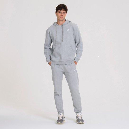 Moletom New Balance Small Logo Capuz Masculino