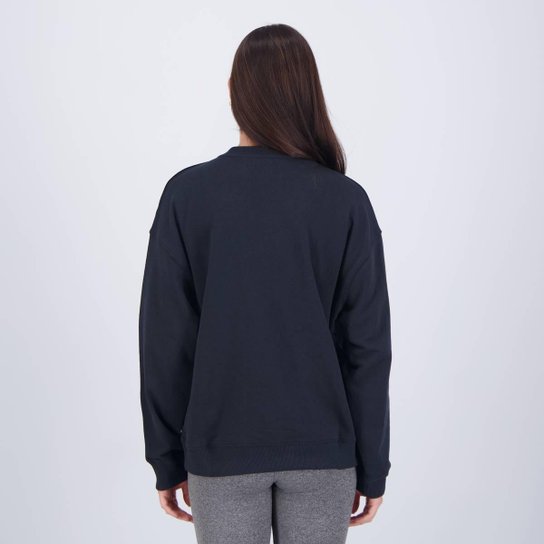 Moletom New Balance Small Logo Feminino Preto