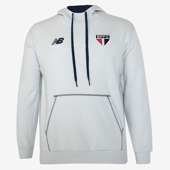 Moletom São Paulo 24/25 Viagem New Balance C/ Capuz Masculina
