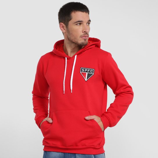 Moletom São Paulo C/ Capuz Masculino