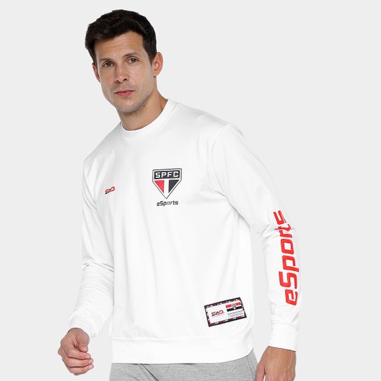 Moletom São Paulo E-Sports Jogo Masculino