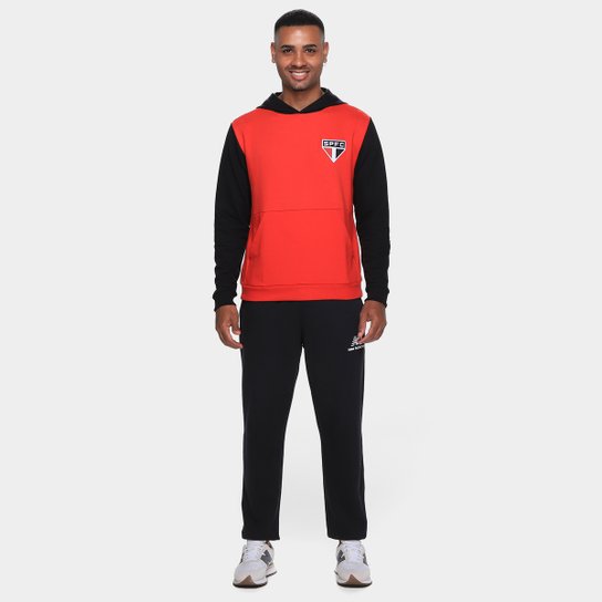 Moletom São Paulo Favorite c/ Capuz Masculino