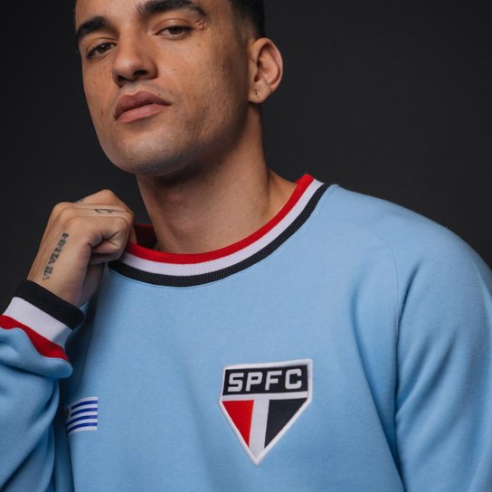 Moletom São Paulo Ídolos Uruguaios Masculino