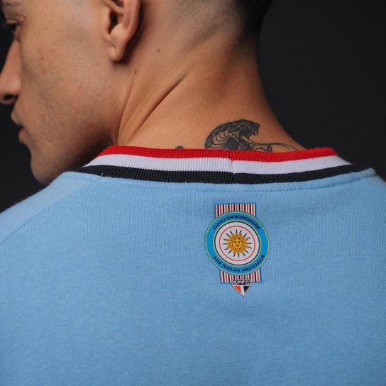 Moletom São Paulo Ídolos Uruguaios Masculino