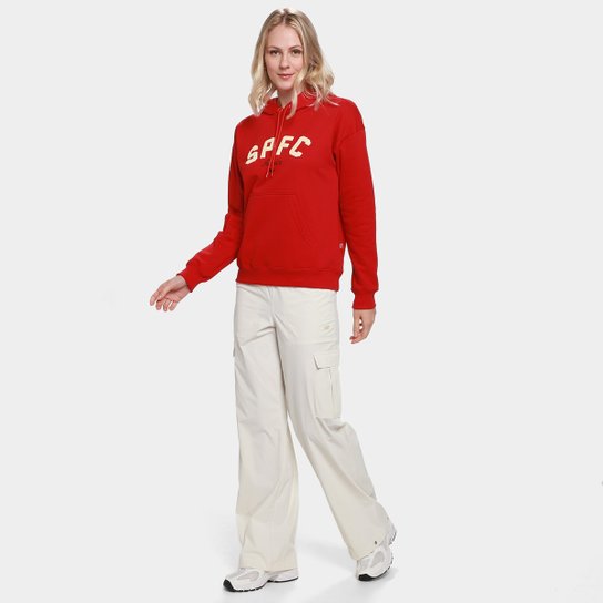 Moletom São Paulo Tricolor Feminino