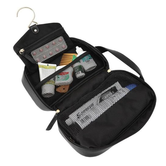 Necessaire de Couro São Paulo Preto