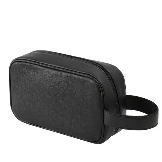 Necessaire de Couro São Paulo Preto