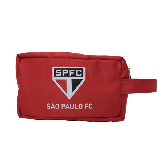 Necessaire Masculina Viagem Impermeável do São Paulo Oficial Cor:;Tamanho:Único;Gênero:Unissex