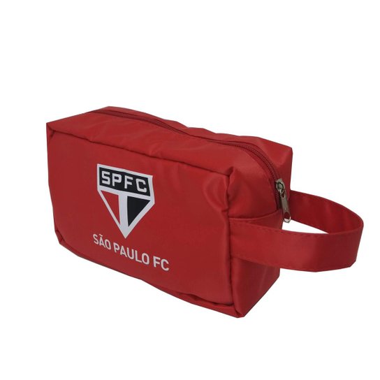 Necessaire Masculina Viagem Impermeável do São Paulo Oficial Cor:;Tamanho:Único;Gênero:Unissex