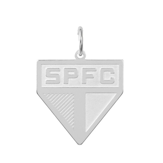 Pingente São Paulo Escudo em Prata 925