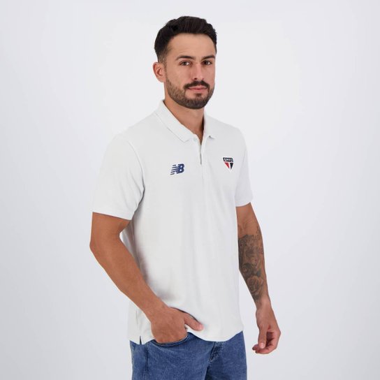 Polo New Balance São Paulo Viagem 2024 Cinza