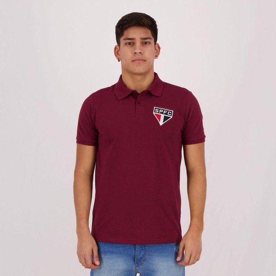 Polo São Paulo Piquet Bordô