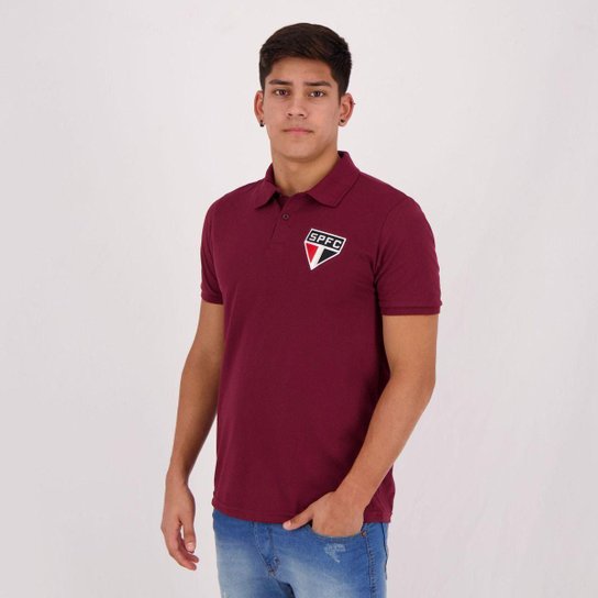 Polo São Paulo Piquet Bordô