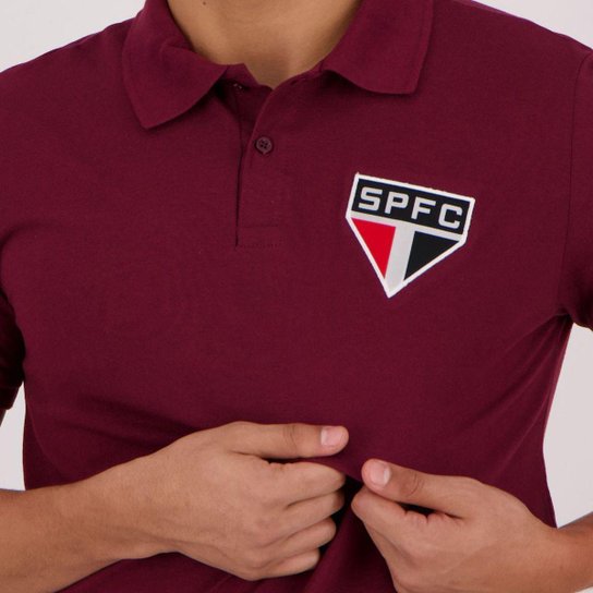 Polo São Paulo Piquet Bordô