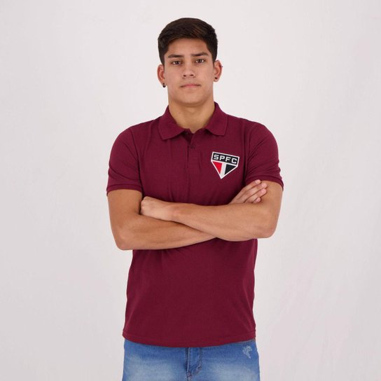 Polo São Paulo Piquet Bordô