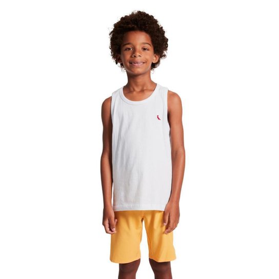 Regata Brasa Pica Pau Bordado Reserva Mini