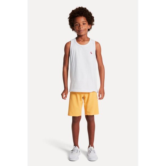 Regata Brasa Pica Pau Bordado Reserva Mini