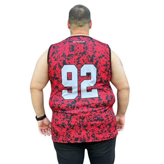 Regata do SÃO PAULO Original Plus Size Oficial Licenciada Camiseta FAITH SPFC 1992