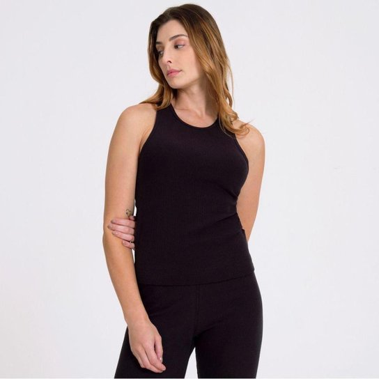 Regata New Balance Canelada Small Logo Feminina