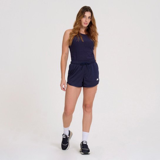 Regata New Balance Canelada Small Logo Feminina