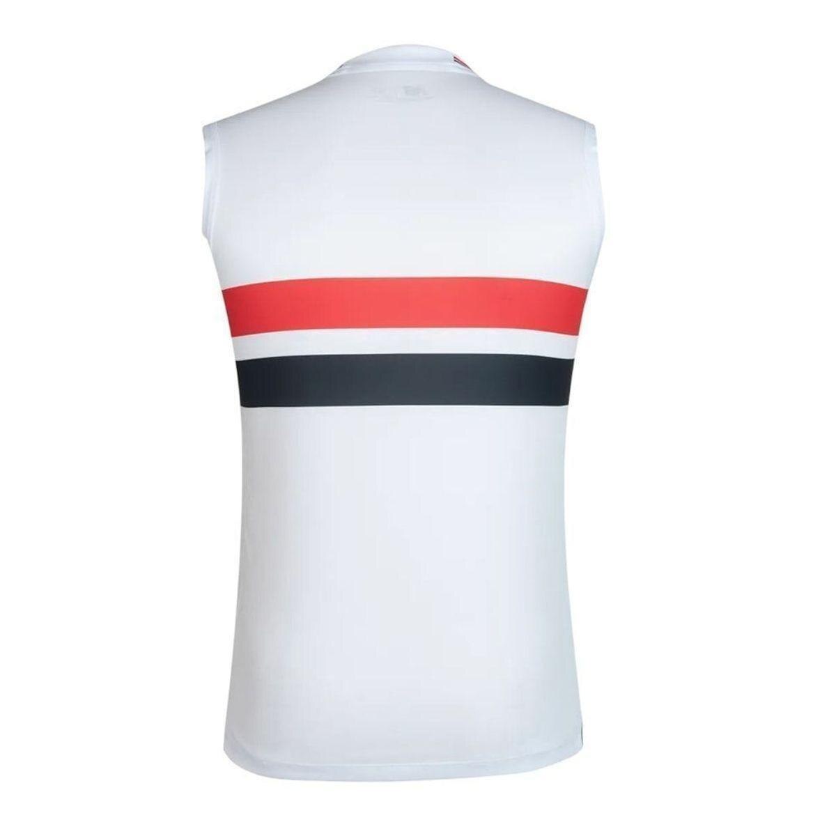 Regata New Balance São Paulo Home 2025/26 Torcedor Masculina - Branco 3GG — foto 2