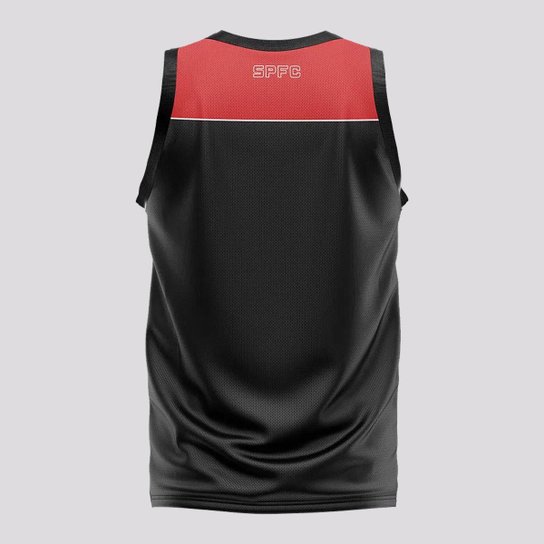 Regata São Paulo University Infantil Preta