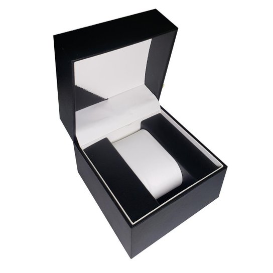 Relógio São Paulo FC Oficial Masculino Aço Luxo SPFC-003-1 Máquina Seiko