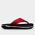 Sandália Kenner São Paulo Kivah Masculina - Preto+Vermelho