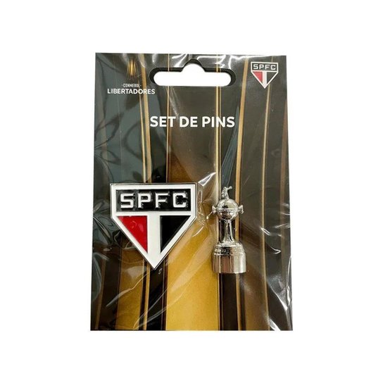 Set de 2 Pins São Paulo Oficial conmebol