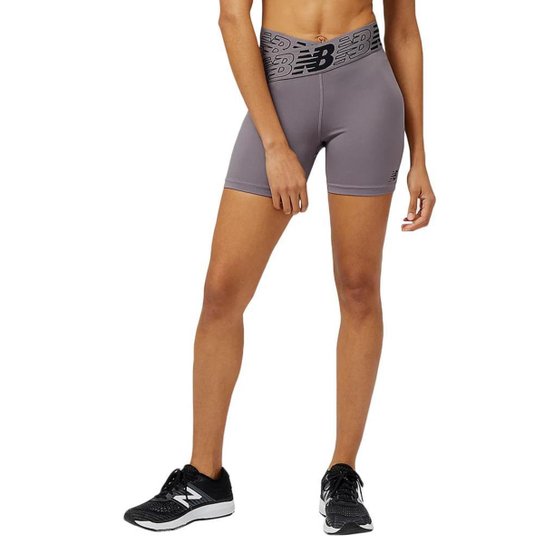 Short New Balance Relentless Fitted Feminino