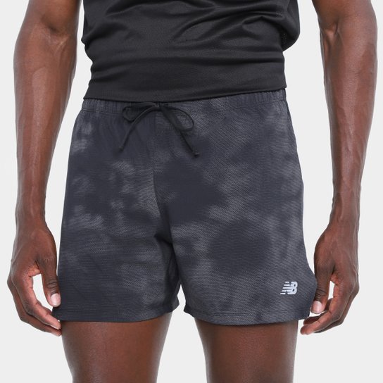Short New Balance Run Club Refletivo 5 Masculino