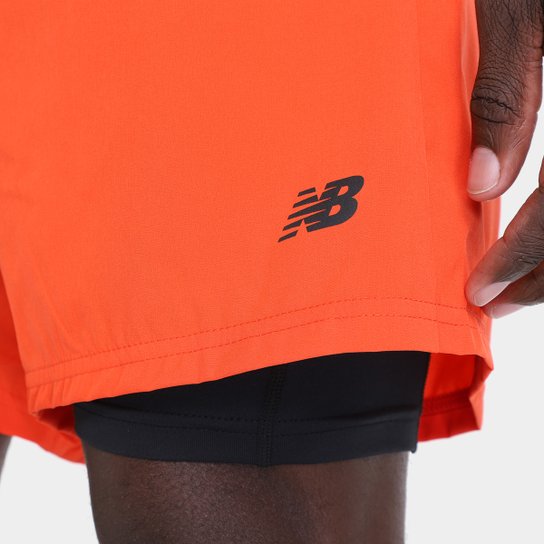 Short New Balance Sport Essentials 2 In 1 Masculino