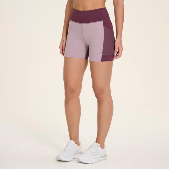 Shorts New Balance Active Athletics Feminino
