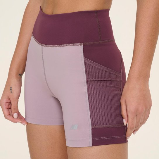Shorts New Balance Active Athletics Feminino
