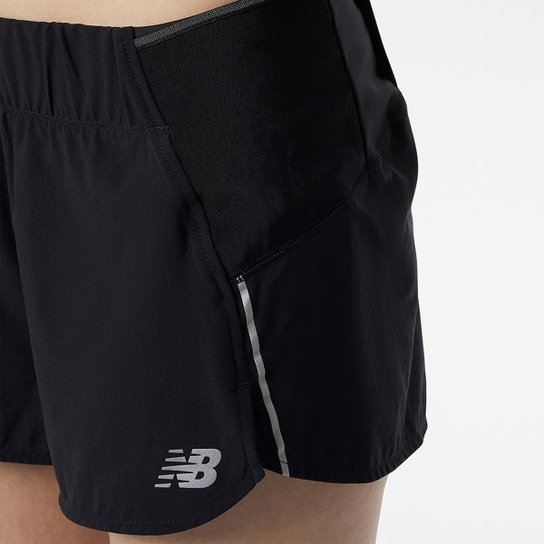 Shorts New Balance Impact Run 3" Feminino