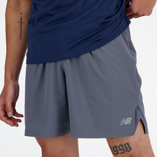 Shorts New Balance Run Club - 7" Masculino