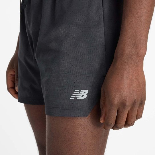 Shorts New Balance Run Club Refletivo - 5" Masculino