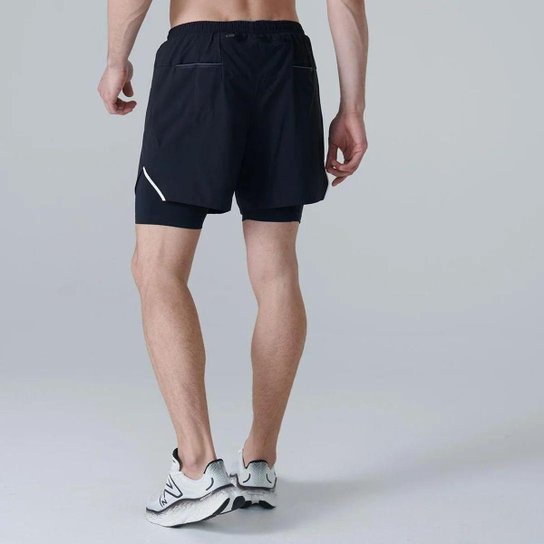 SHORTS NEW BALANCE SPEED 2 MS33282 PRETO MASCULINO
