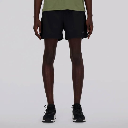 Shorts New Balance Sport Essentials 2 in 1 Preta