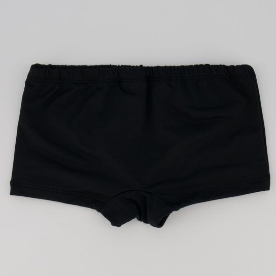 Sunga Boxer São Paulo Essential Infantil Preta