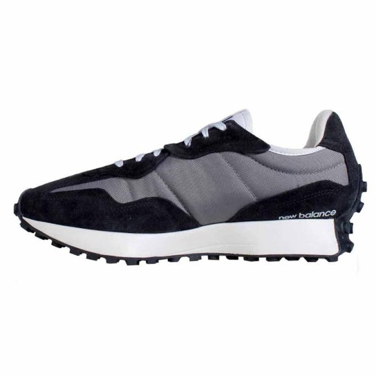 TENIS 327 V1 U327WLB - PRETO/CINZA 43