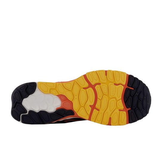 TENIS 880 V12 M880M12 - AZUL MARINHO/LARANJA 38