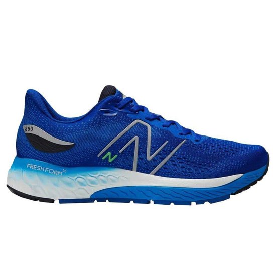 TENIS 880 V12 M880S12 - AZUL/CINZA CLARO 48