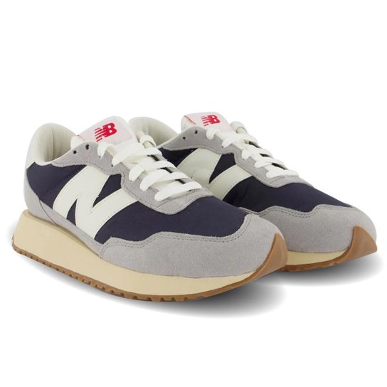 Tênis Casual Masculino New Balance 237 Lifestyle Couro Camurça