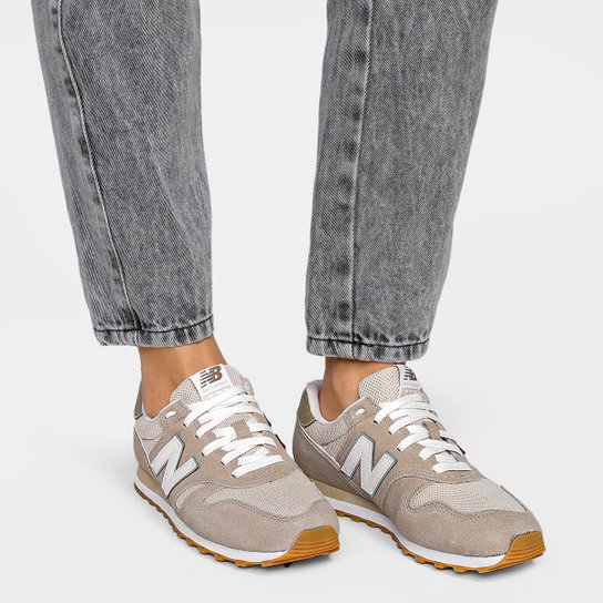 Tênis Couro New Balance 373 Feminino