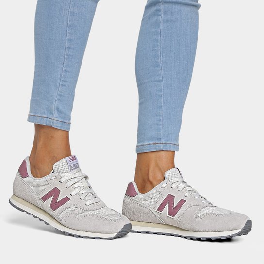 Tênis Couro New Balance 373 Feminino